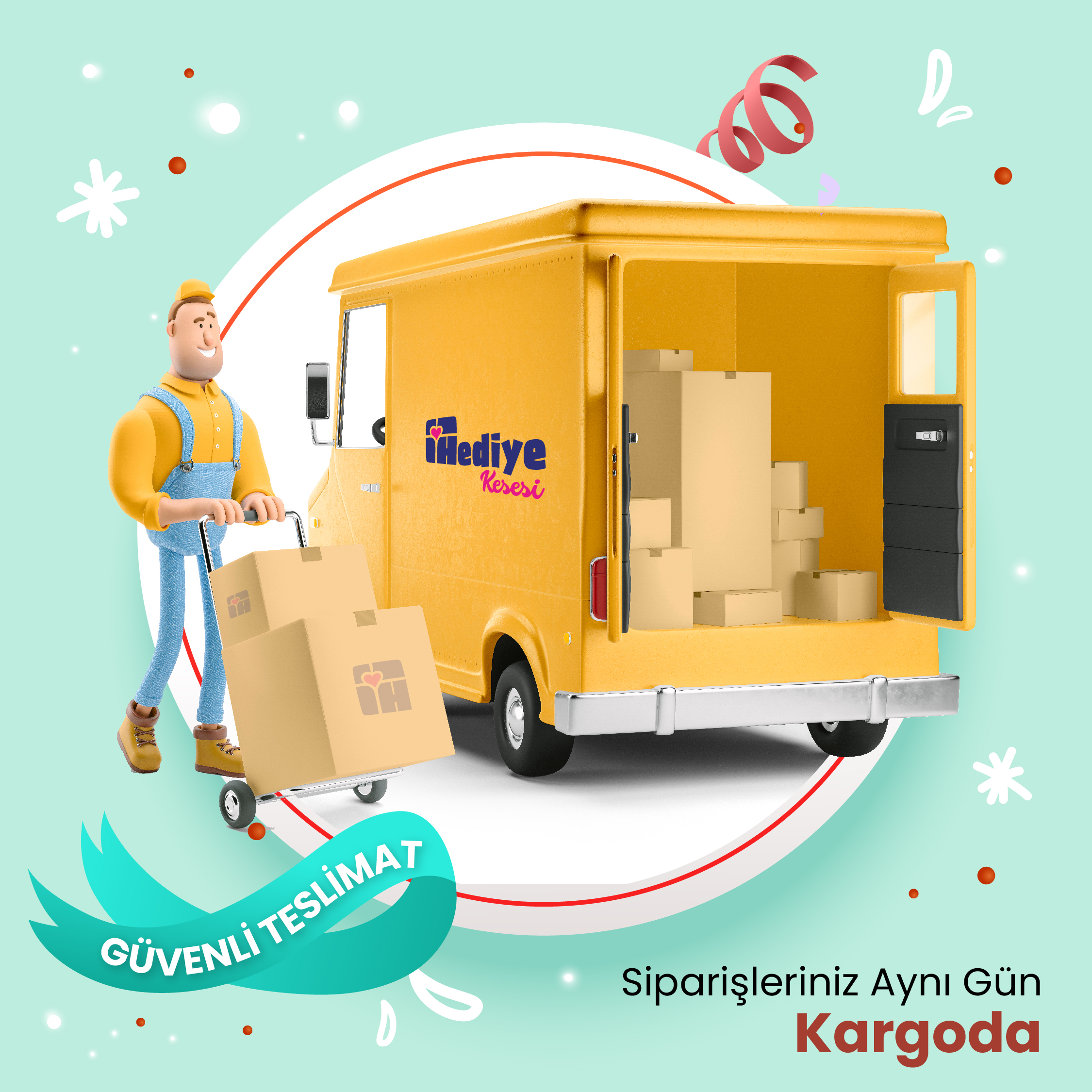 Hediye Kesesi Aynı Gün Kargo