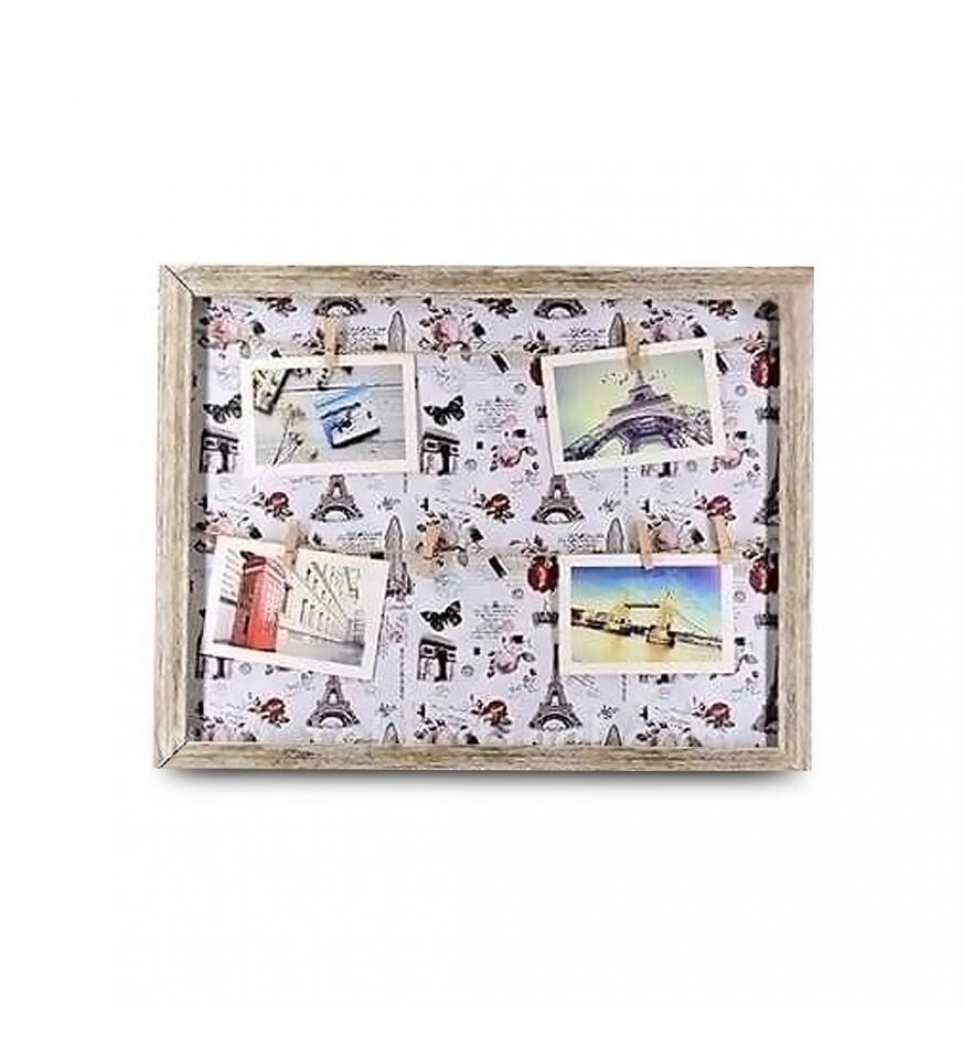 Ahşap Hasır Duvar Fotoğraf Çerçevesi 37x47