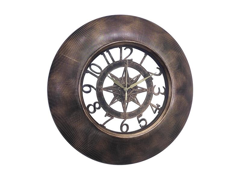 Antik Gold Duvar Saati 49 cm HK225