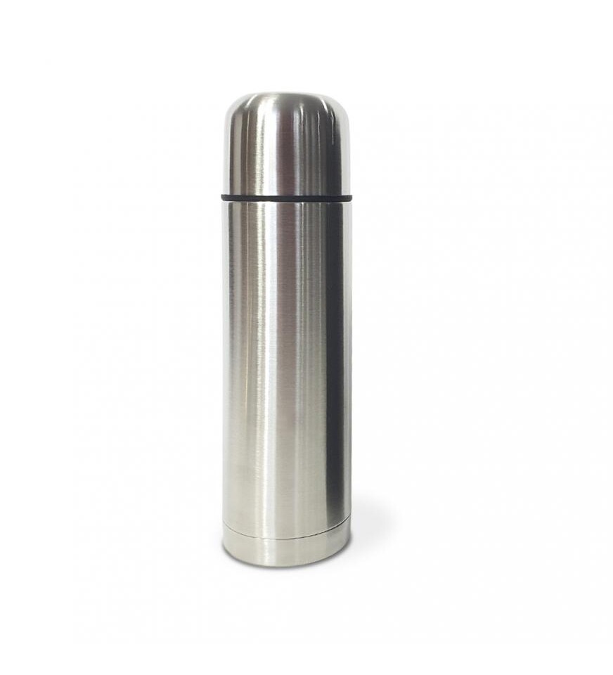 Bardak Kapaklı Deri Kılıflı 500 Ml Çelik Termos