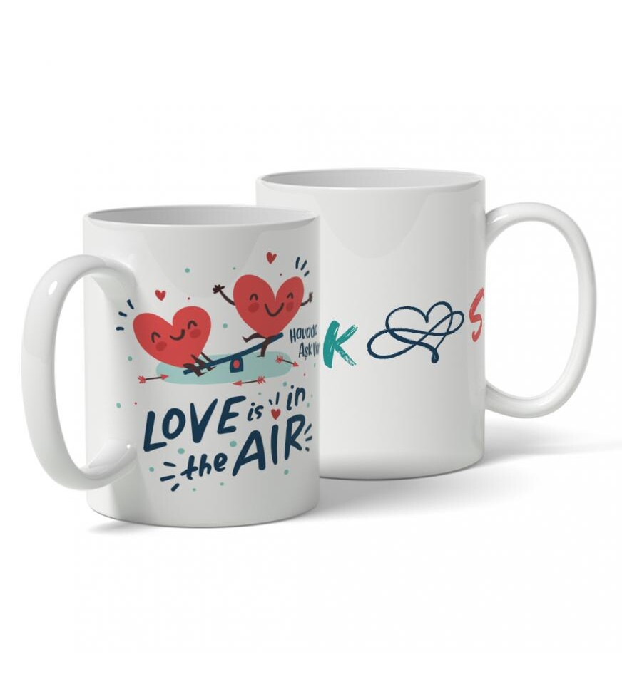 Love İsim Baş Harfli Sevgililer Günü Kupası HK133