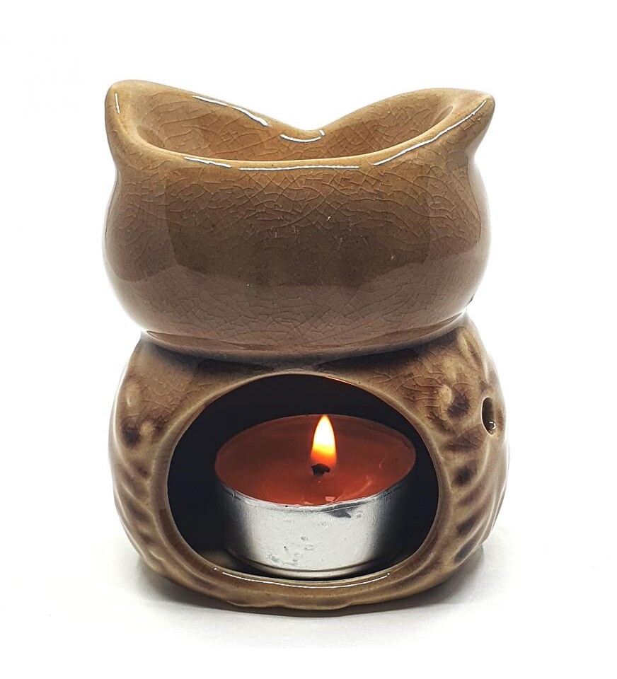 Baykuş Görünümlü Buhurdanlık Set