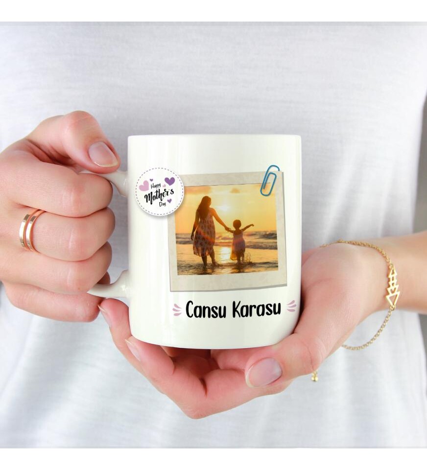 Kişiye Özel Fotoğraf Baskılı Anneler Günü Kupası HK129