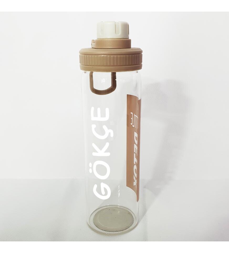 Kişiye Özel 550 Ml Cam Detoks Matara