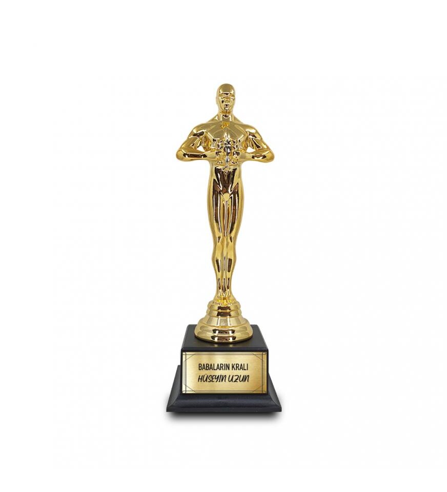 Kişiye Özel Küçük Boy Babalar Günü Oscar Ödülü