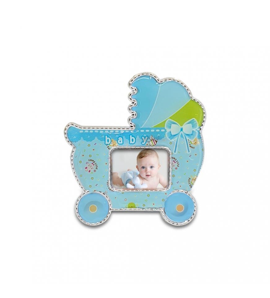 Kişiye Özel Foto Çerçeveli 4 Adet Bebek Arabası Magnet