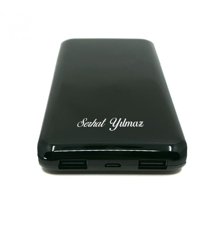 Kişiye Özel Powerbank 10000 mAh Lityum Pil Hızlı Şarj