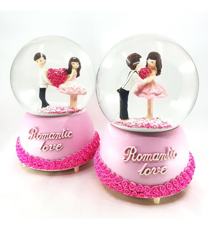 Kar Küresi Romantic Love Motorlu Müzikli 100 cc