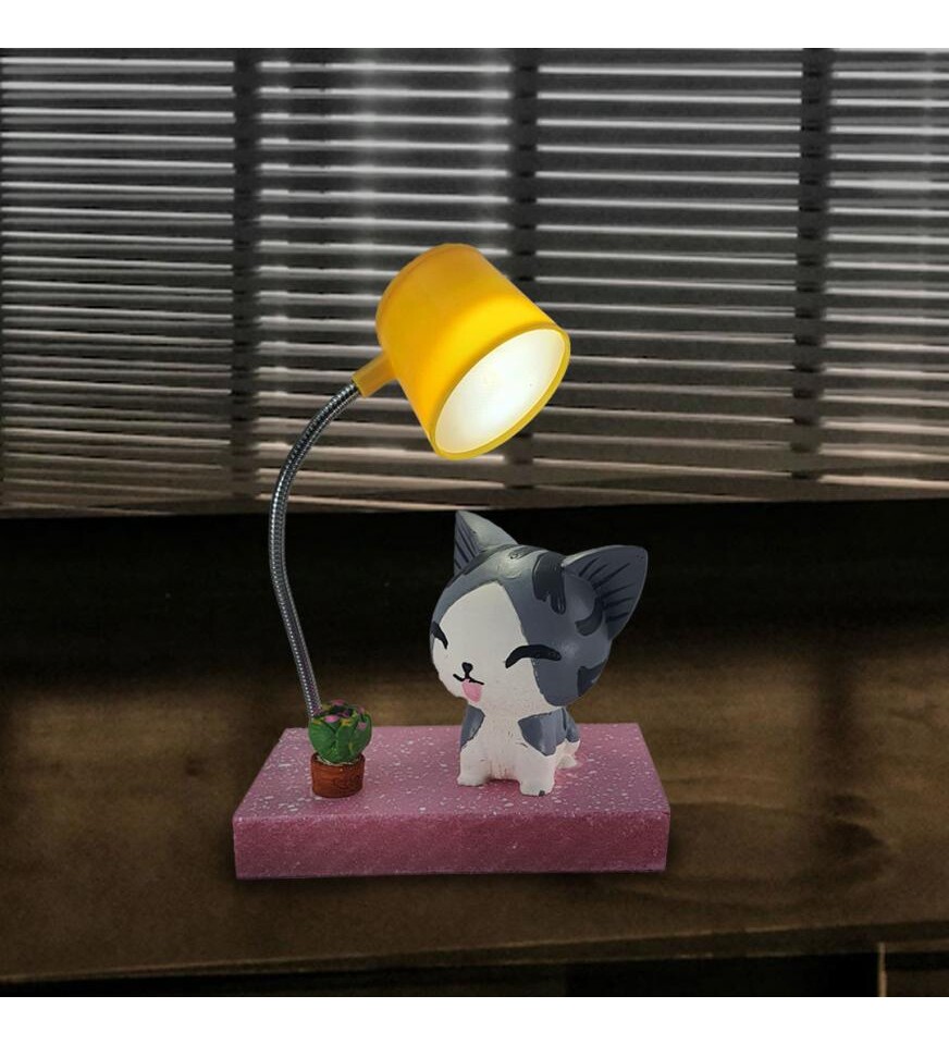Sevimli Kedi Masa Lambası