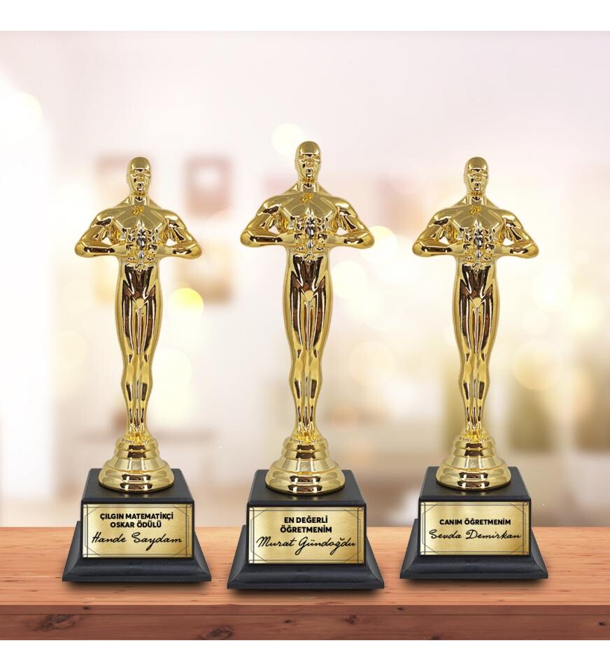 Kişiye Özel Öğretmenler Günü Oscar Ödülü