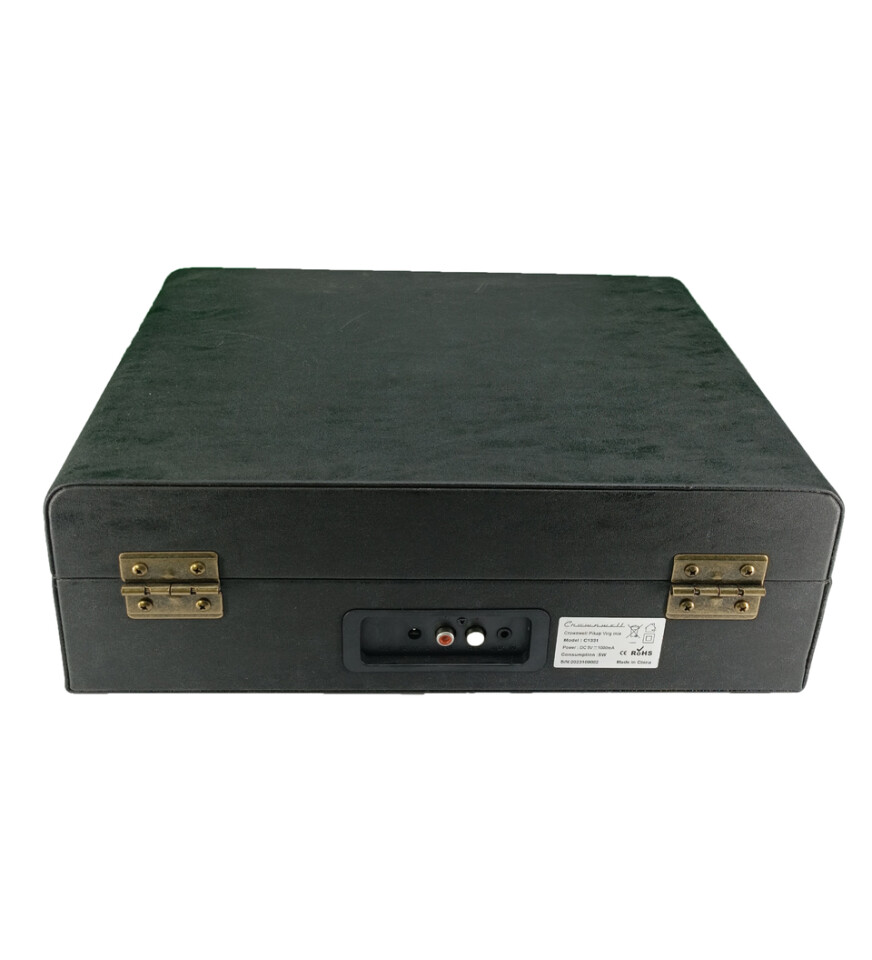 Crownwell Çantalı Hoparlörlü Bluetoothlu Casablanca Pikap Siyah HK2885