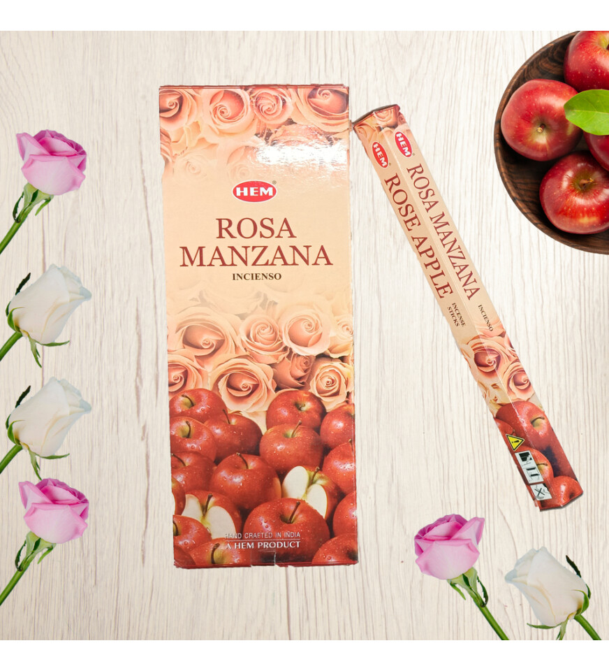 Elma & Gül (Apple & Rose) Hexa 20li Çubuk Tütsü