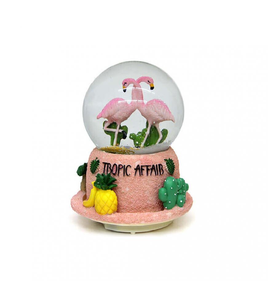 Flamingo Dönence Kar Küresi