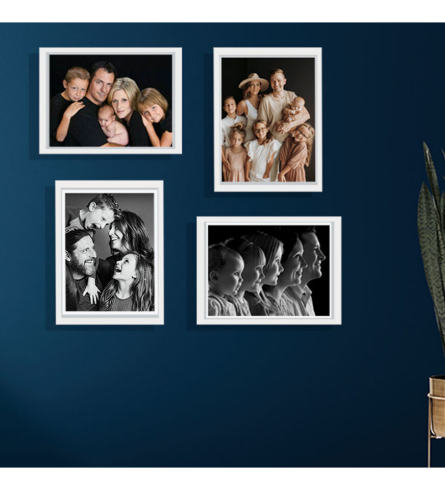 Fotoğraf Baskılı Yapışkanlı Sök Tak Beyaz Çerçeve 20x30cm HK5013