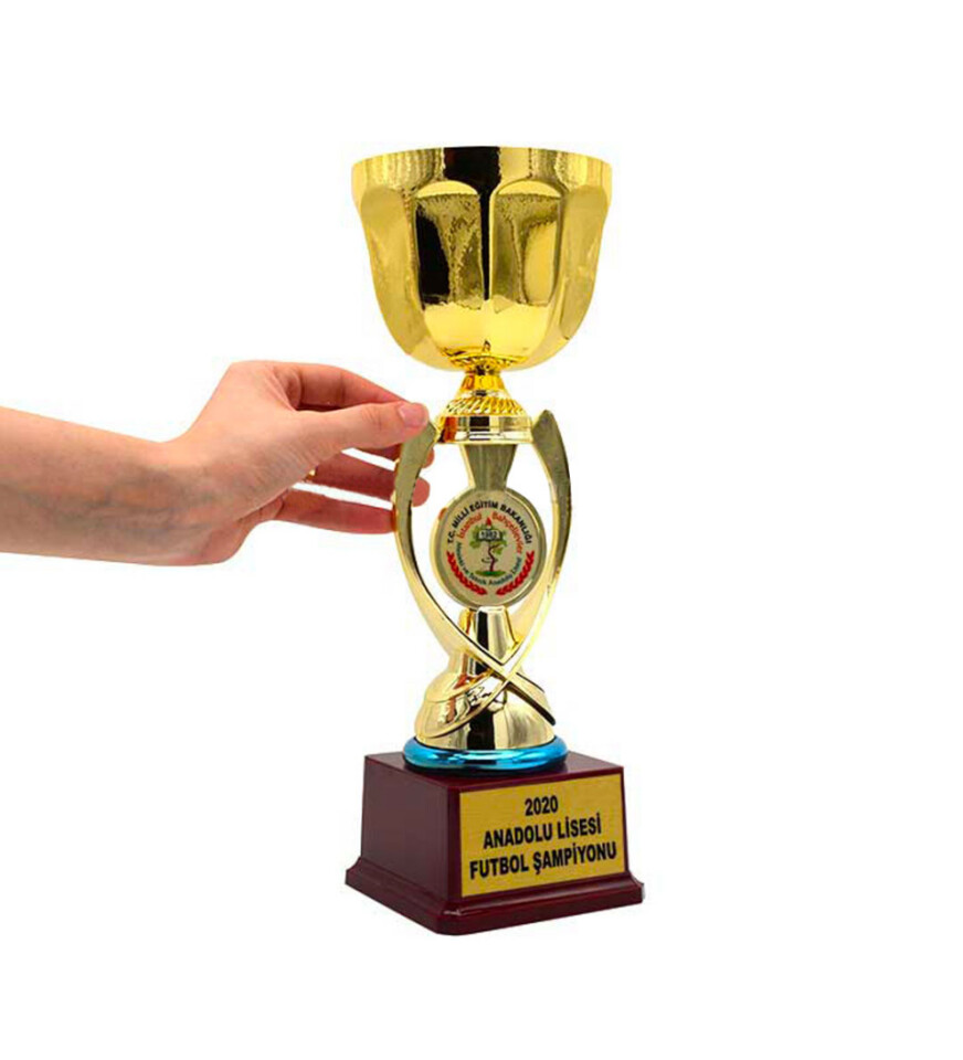 Kişiye Özel Başarı Ödül Kupası 26 cm HK2721