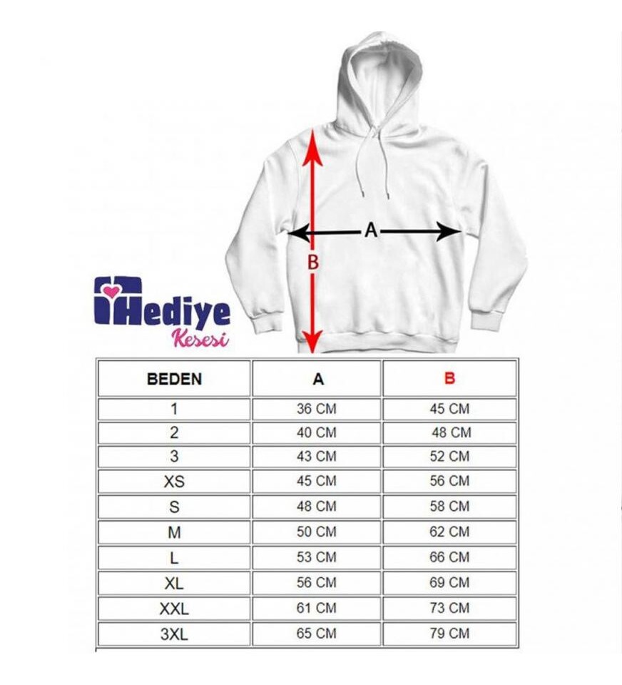 Kişiye Özel Fotoğraf Baskılı Kapşonlu Beyaz Unisex Sweatshirt HK2358