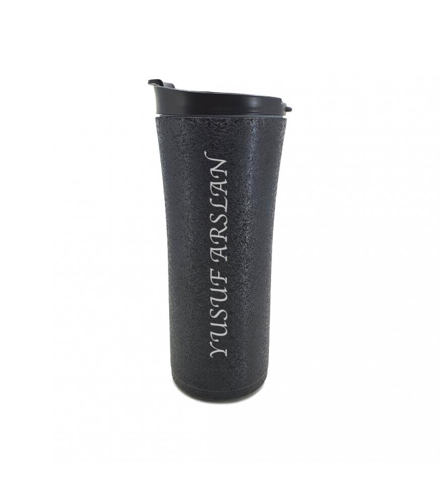 Kişiye Özel Paslanmaz Çelik French Press Termos 500 ML