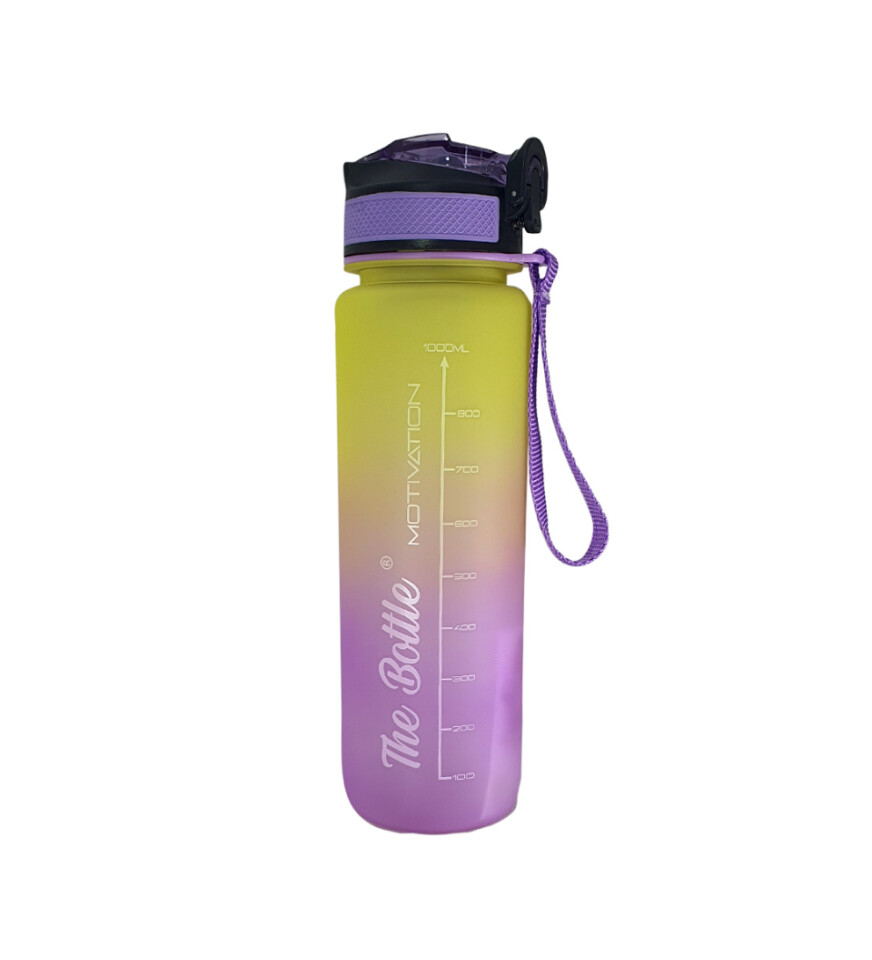 Pipetli, Çift Renkli, Mika Motivasyon Matarası 1 Lt HK2735