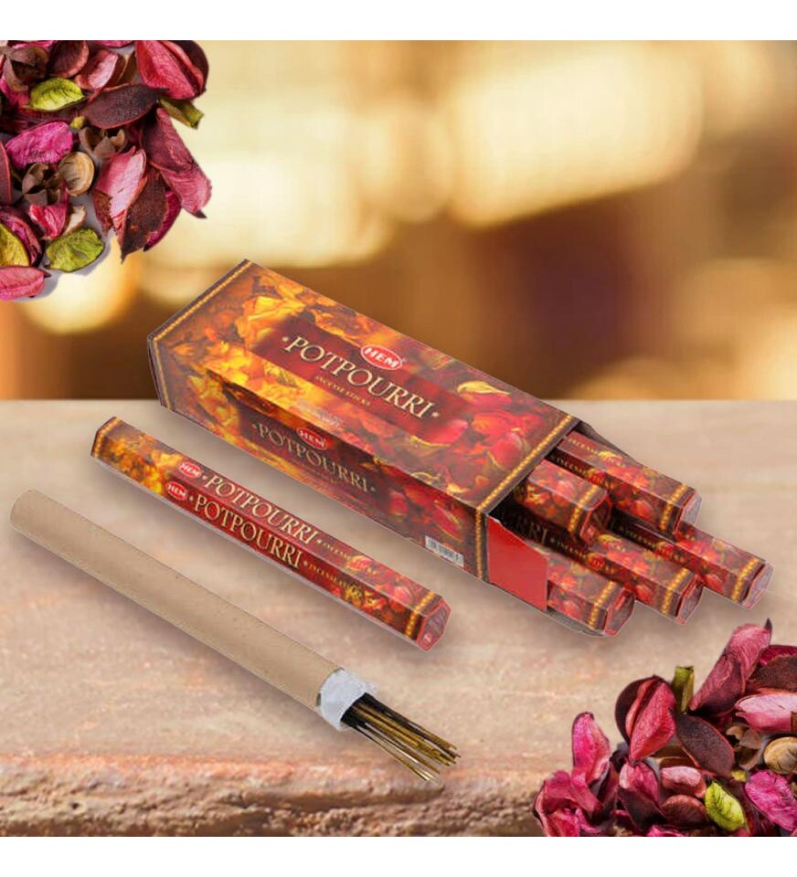 Potbori (Poutpurri Hexa) 20li Çubuk Tütsü