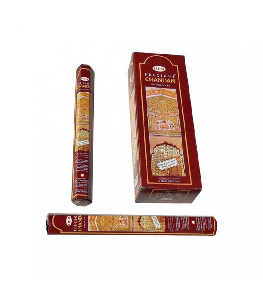 Sandal Ağacı (Precious Chandan Hexa) 20li Çubuk Tütsü