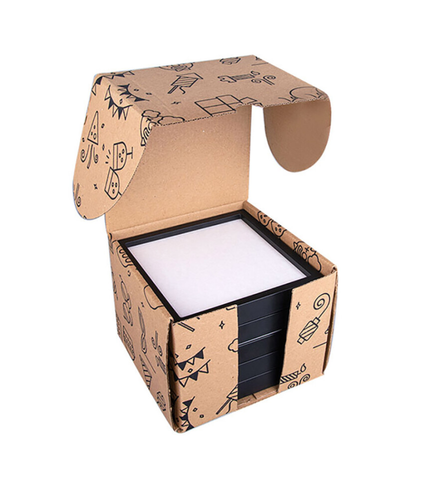 Yapışkanlı Sök Tak Pola Çerçeveler 12x12cm - 5li Paket FOTO BASKI HEDİYELİ HK2713