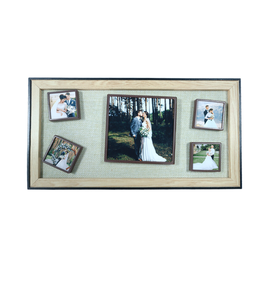 5li Ahşap Fotoğraflı Magnet Çerçeve - 18x33 HK5023