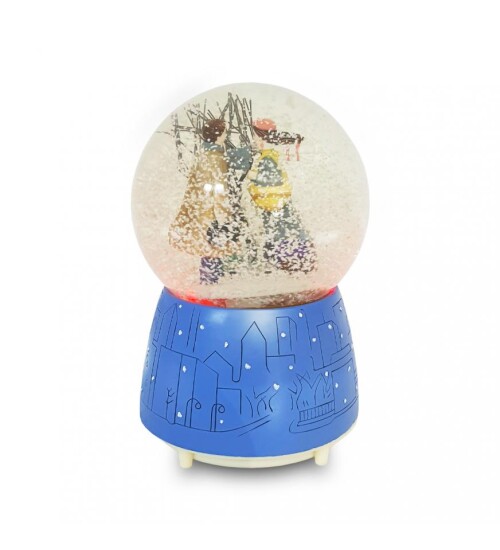 Aşıklar Ağaçlı Müzikli, Işıklı Büyük Boy Kar Küresi