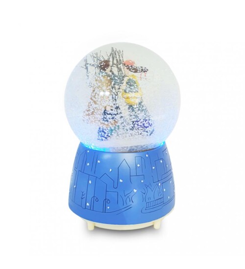 Aşıklar Ağaçlı Müzikli, Işıklı Büyük Boy Kar Küresi