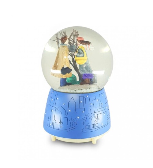 Aşıklar Ağaçlı Müzikli, Işıklı Büyük Boy Kar Küresi