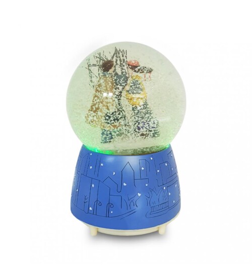 Aşıklar Ağaçlı Müzikli, Işıklı Büyük Boy Kar Küresi