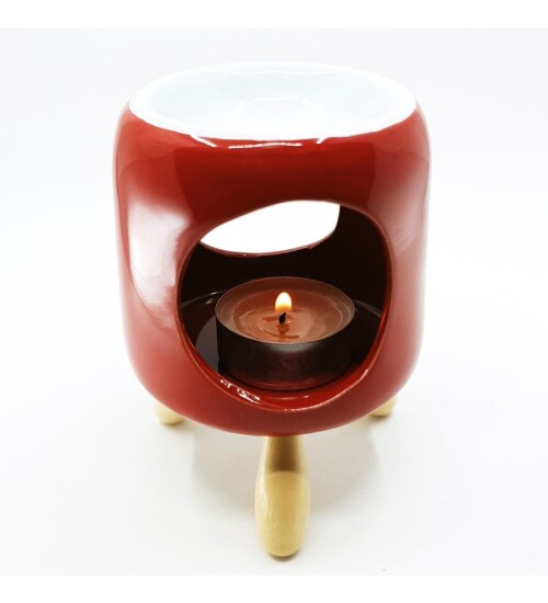 Bambu Ayaklı Renkli Buhurdanlık