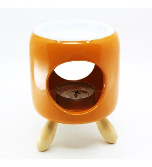 Bambu Ayaklı Renkli Buhurdanlık