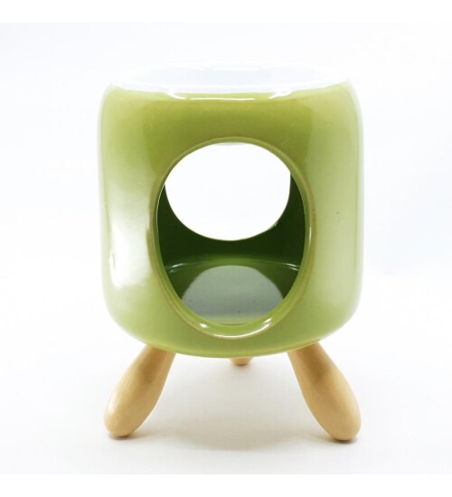 Bambu Ayaklı Renkli Buhurdanlık