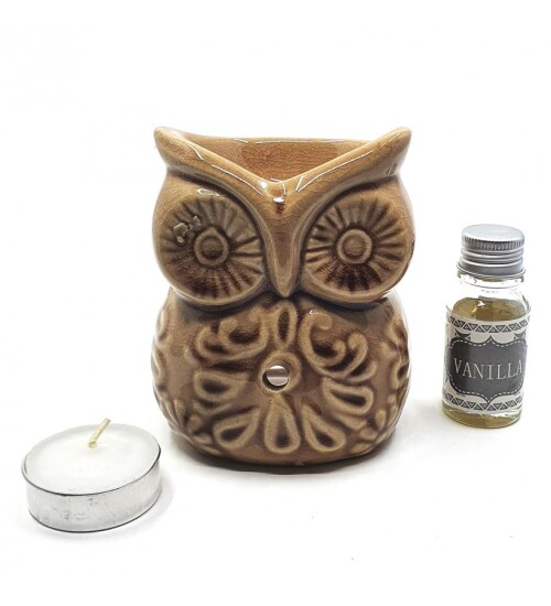 Baykuş Görünümlü Buhurdanlık Set