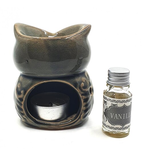 Baykuş Görünümlü Buhurdanlık Set