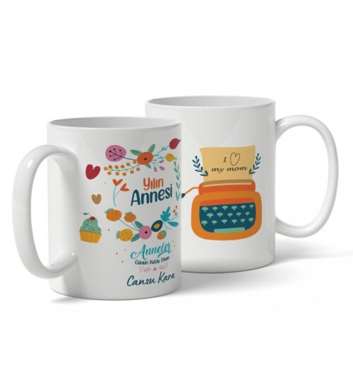 Kişiye Özel Yılın Annesi Anneler Günü Kupası HK109