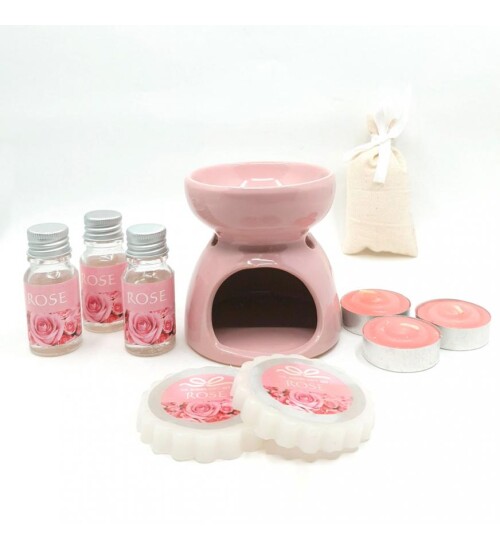 Buhurdanlık Hediye Seti Gül