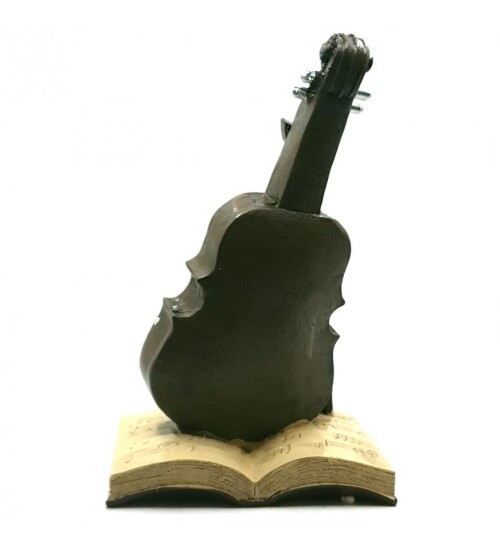 Dekoratif Keman Masa Saati