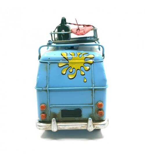 Dekoratif Metal Kumbaralı ve Çerçeveli Minibüs