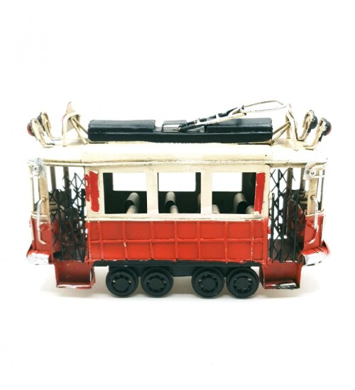 Dekoratif Metal Taksim Tramvay Orta Boy