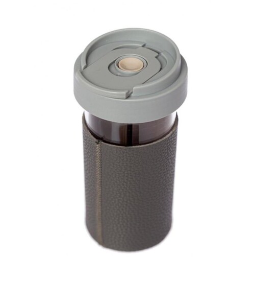 Deri Kılıflı Cam French Press 450 ml