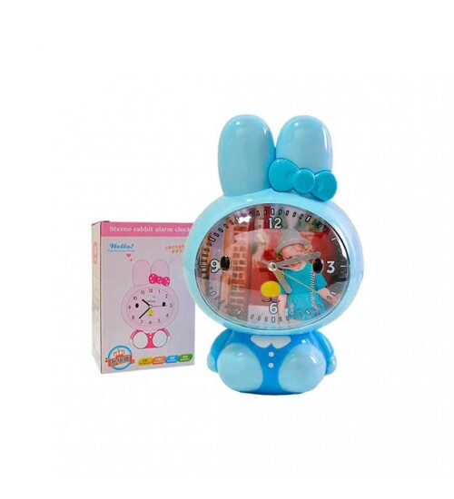 Fotoğraf Takılabilen Müzikli Tavşan Çalar Saat