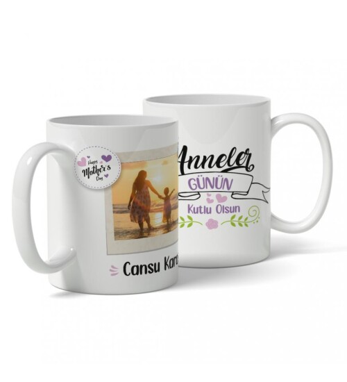 Kişiye Özel Fotoğraf Baskılı Anneler Günü Kupası HK129