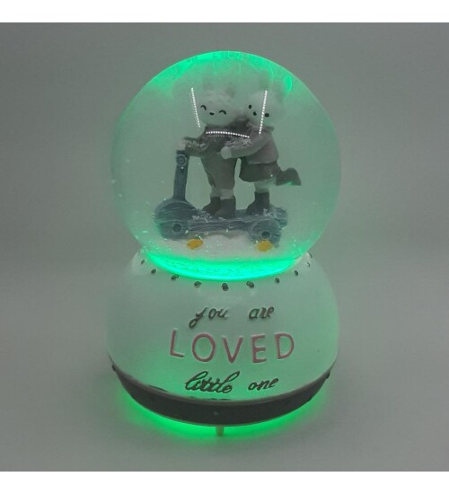 Kar Küresi Tavşan Motorlu Müzikli 100 cc