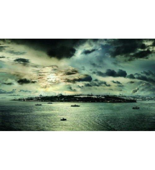 İstanbul Tarihi Yarımada Kanvas Tablo