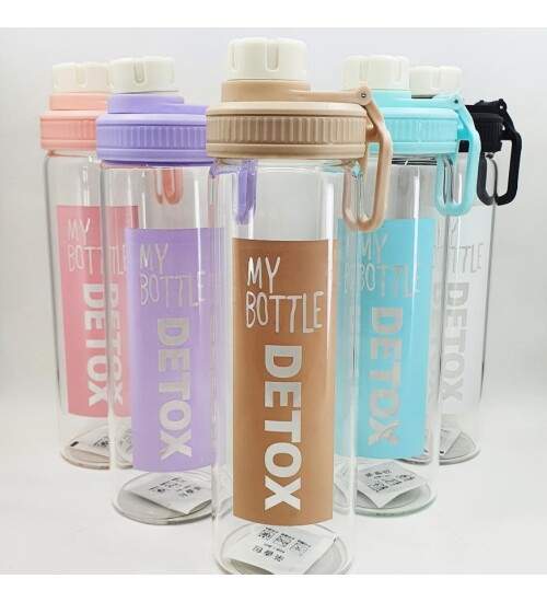 Kişiye Özel 550 Ml Cam Detoks Matara