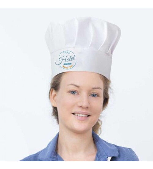 Kişiye Özel Baskılı Aşçı Şapkası (Çocuk-Genç-Yetişkin)
