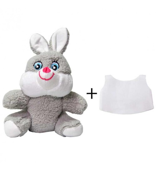 Kişiye Özel Baskılı Peluş Tavşan