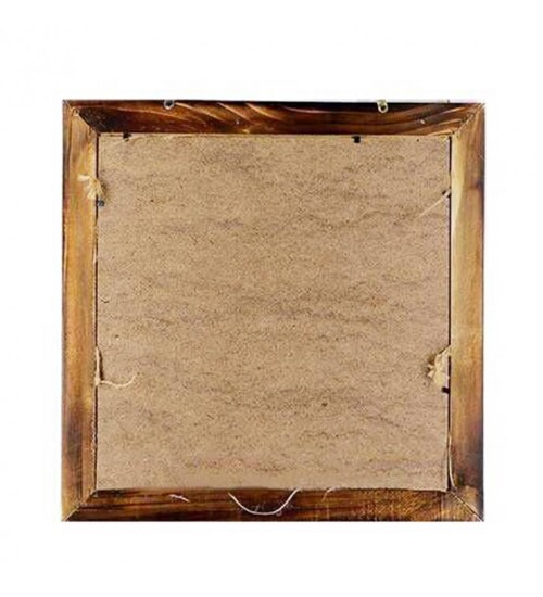 Kişiye Özel Fotoğraf 4 Foto Baskılı Bambu İpli Ahşap Duvar Fotoğraf Çerçevesi