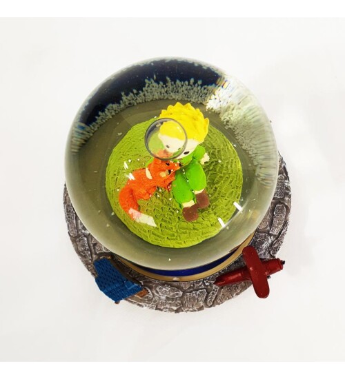 Küçük Prens Temalı Işıklı, Müzikli Kar Küresi